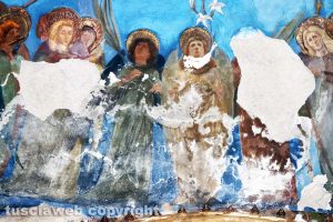 Viterbo - Gli affreschi di Pietro Vanni a dicembre