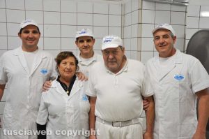 Viterbo - Caseificio Cioffi - La famiglia Cioffi