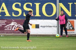 Sport - Calcio - Viterbese - Alessandro Polidori dopo il primo gol