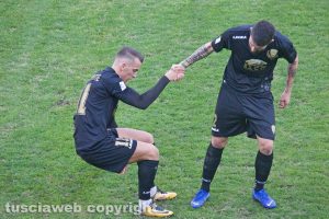 Sport - Calcio - Viterbese - Jari Vandeputte e Francesco De Giorgi