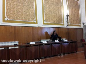 Montefiascone - Consiglio comunale - Rosita Cicoria se ne va