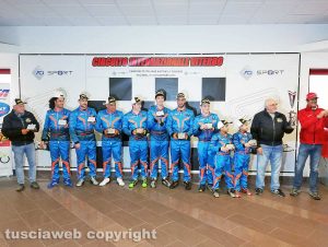 Viterbo - Sport - Karting a squadre - Il team dell'Emilia Romagna