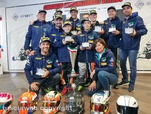 Viterbo - Sport - Karting a squadre - Il team della Lombardia