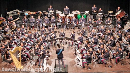 Viterbo - La banda musicale della Polizia di stato