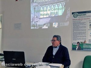 Viterbo - La conferenza Confesercenti - Vincenzo Peparello