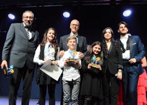 I vincitori della categoria 6 e 11 anni