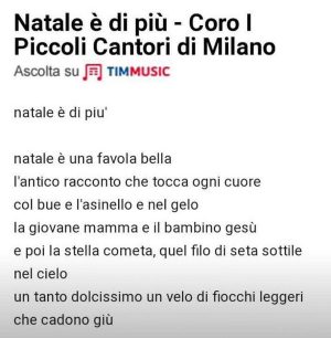 Tuscania - Nella poesia di Natale "Gesù" diventa "laggiù"