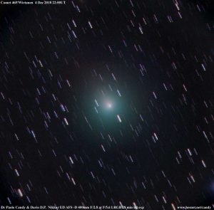 La cometa Wirtanen