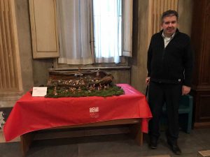 Viterbo - Aism dona due presepi al Comune 