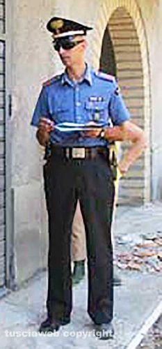 Viterbo - Il luogotenente Agostino Marigliano, comandante della stazione dei carabinieri