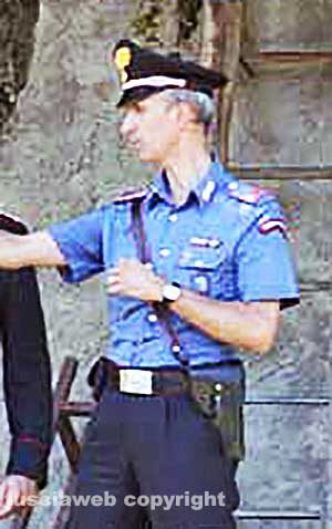 Viterbo - Il luogotenente Agostino Marigliano, comandante della stazione dei carabinieri
