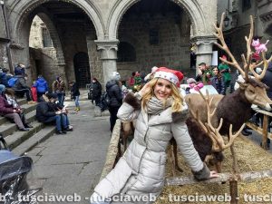 Viterbo - Il Caffeina Christmas Village a La Vita in Diretta