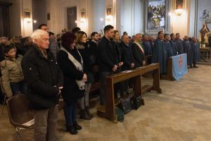Caprarola - La cerimonia per i padri carmelitani 