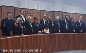 Luigi Sini saluta in occasione del giuramento dei nuovi avvocati