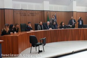 Tribunale - Il saluto del neo presidente dell'ordine degli avvocati Marco Prosperoni