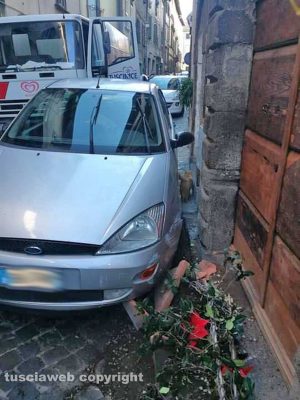 Vetralla - L'incidente di questa mattina sulla Cassia 