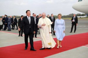 Panama - L'arrivo di papa Francesco