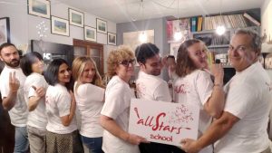 Gli allievi della scuola di canto All Stars di Sutri che partiranno per la Russia 