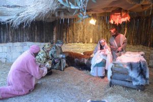 Tarquinia - I re magi alla natività