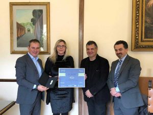 Viterbo - Camera di commercio - La consegna del premio Bul factor