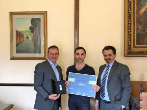 Viterbo - Camera di commercio - La consegna del premio Bul factor