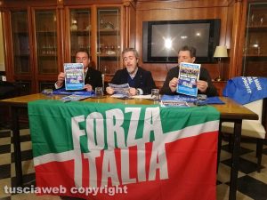 Viterbo - I 25 anni di Forza Italia - Bacocco, Battistoni, Marini