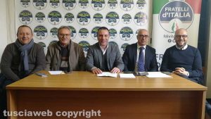 Gianluca Grancini, Massimo Giampieri, Alberto Cataldi e Alberto Riglietti e Mauro Rotelli