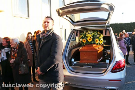 Viterbo - I funerali di Bruno Ignesti
