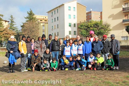 Viterbo - La partita di solidarietà di Sans Frontière