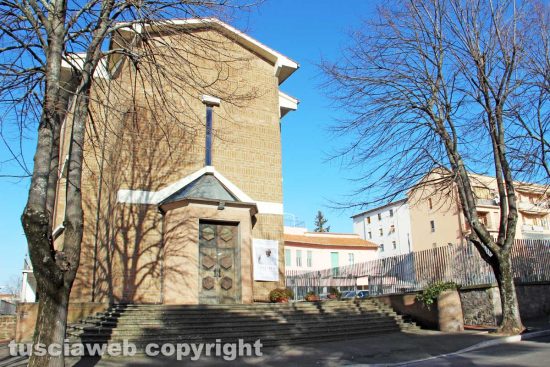 Viterbo - La chiesa del Sacro Cuore