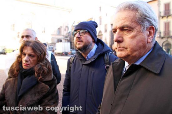 Viterbo - Laura Allegrini, Mauro Rotelli e Giovanni Arena