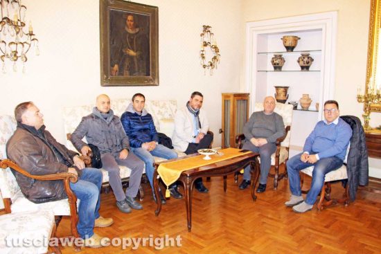 Viterbo - L'incontro con il prefetto Giovanni Bruno