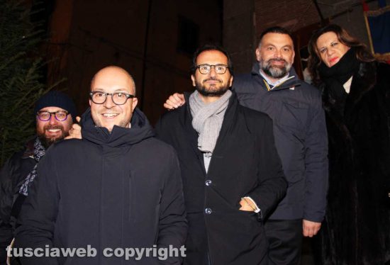 Viterbo - Paolo Bianchini, Mauro Rotelli, Marcello Gemmato, Luca De Carlo e Laura Allegrini