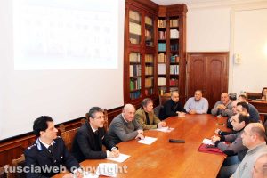 Viterbo - L'incontro con il prefetto Giovanni Bruno
