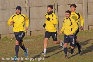 Sport - Calcio - Viterbese - L'allenamento di ieri