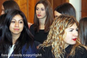 Viterbo - Gli studenti del liceo di Bassano Romano