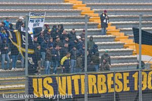 Sport - Calcio - Viterbese - I tifosi della curva Nord