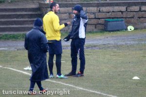 Sport - Calcio - Viterbese - Il primo allenamento diretto da Antonio Calabro