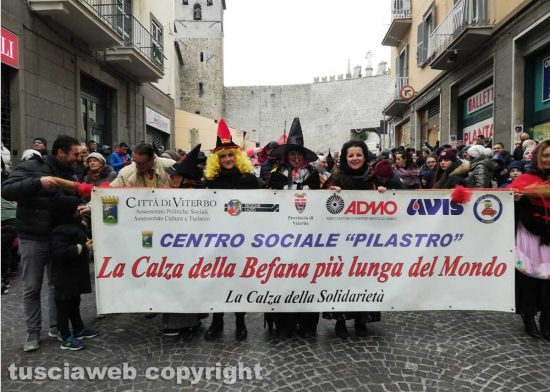 Viterbo. La calza più lunga del mondo 2019