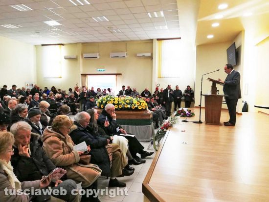 Viterbo - I funerali di Bruno Ignesti