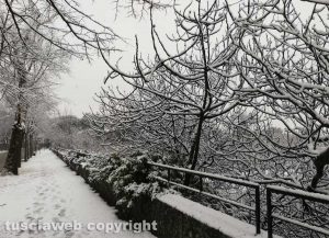 Maltempo - La neve a viale Trieste