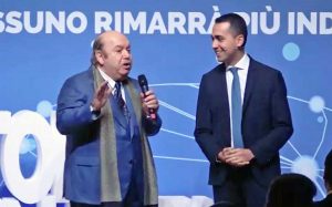 Lino Banfi e Luigi Di Maio