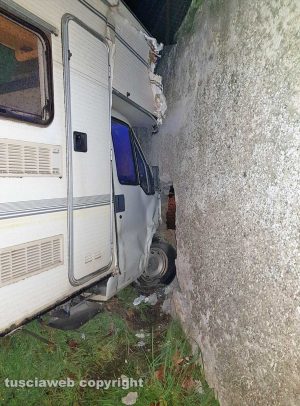 Viterbo - Incidente in strada Terme