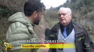 Striscia la notizia - Edoardo Stoppa a Ronciglione