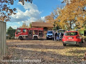 Viterbo - Strada Filante - Incendio in una villetta