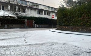 Fiocchi di neve a Montefiascone