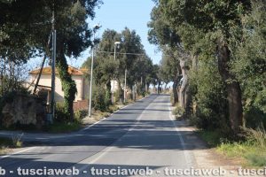 Tarquinia, strada provinciale Monterozzi