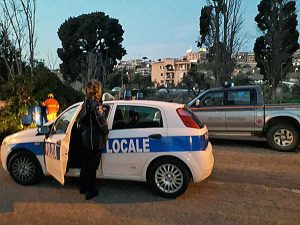 Tarquinia - Volontari Aeopc e polizia locale