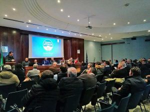 Viterbo - Fdi - L'incontro alle Terme dei Papi