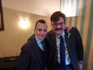 Da sinistra Michele Pigliucci ed Edoardo FondaDa sinistra Michele Pigliucci ed Edoardo Fonda